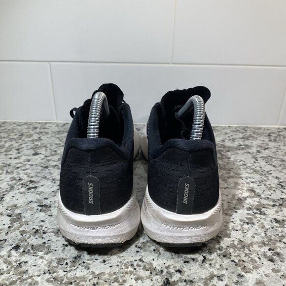 Brooks Hyperion Tempo Shoes Women Size 9 Black Gray Running Sneakers 1203281B091 - Picture 4 of 8